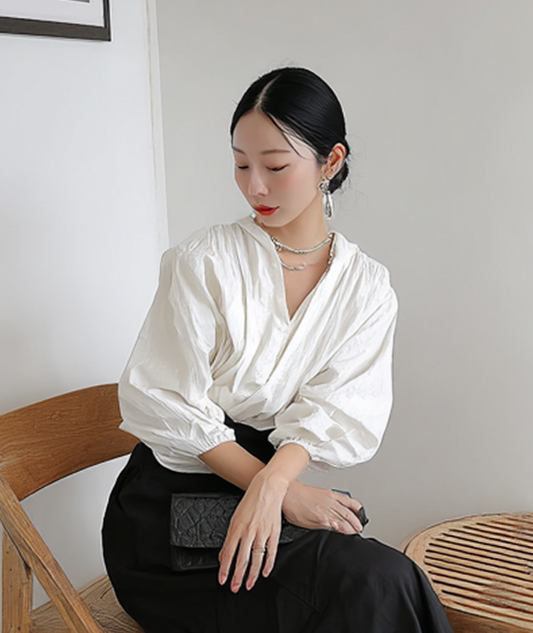 메종 더블 레더 하프코트